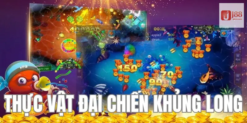 Thực vật đại chiến khủng long là game hay có nhiều người chơi