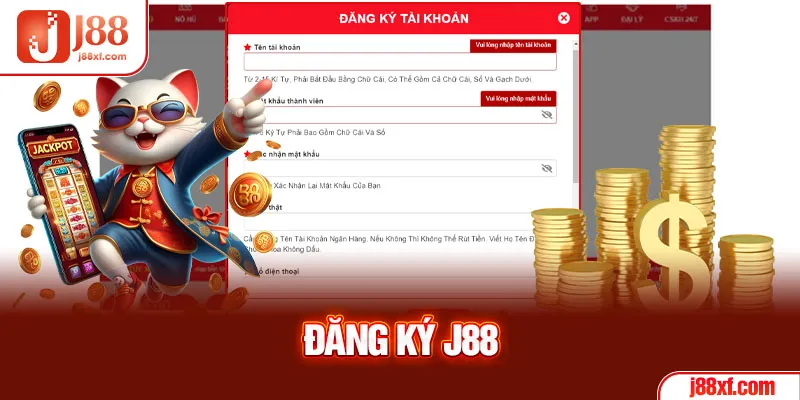 Đăng Ký J88 - Chỉ Cần 4 Bước Đơn Giản Để Tham Gia Cá Cược 1 Đăng ký J88